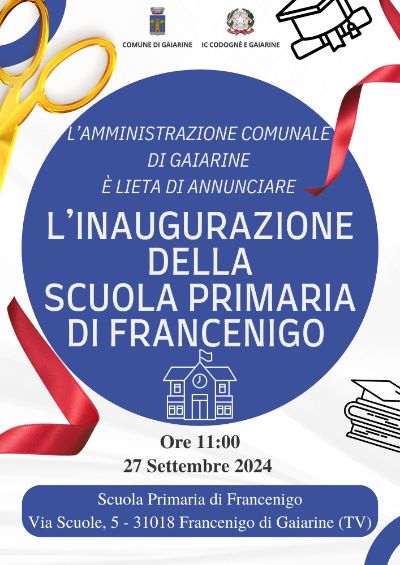 Locandina inaugurazione