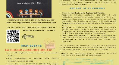Volantino contributo regionale buono scola 2024-2025 Volantino contributo regionale buono scola 2024-2025